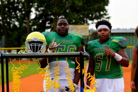 The Burros test run game schemes in pre-season scrimmage against La Vergne Thursday
