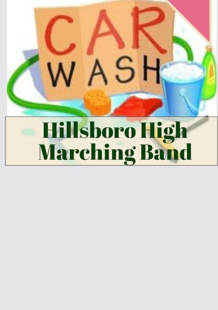 Hillsboro Marching Band to hold car wash fundraiser