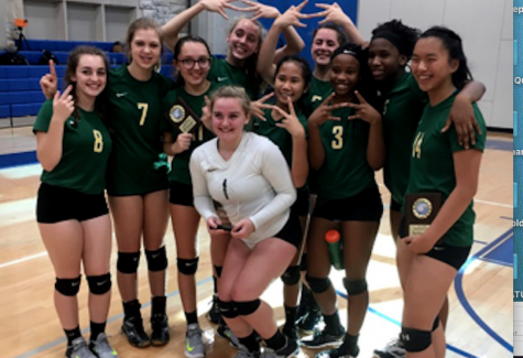 Lady Burros JV Volleyball wins Metro District Championship