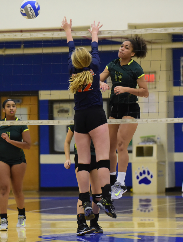 Lady Burros Volleyball beat Dickson Co. in 5 sets to win 3rd straight District 11 Championship