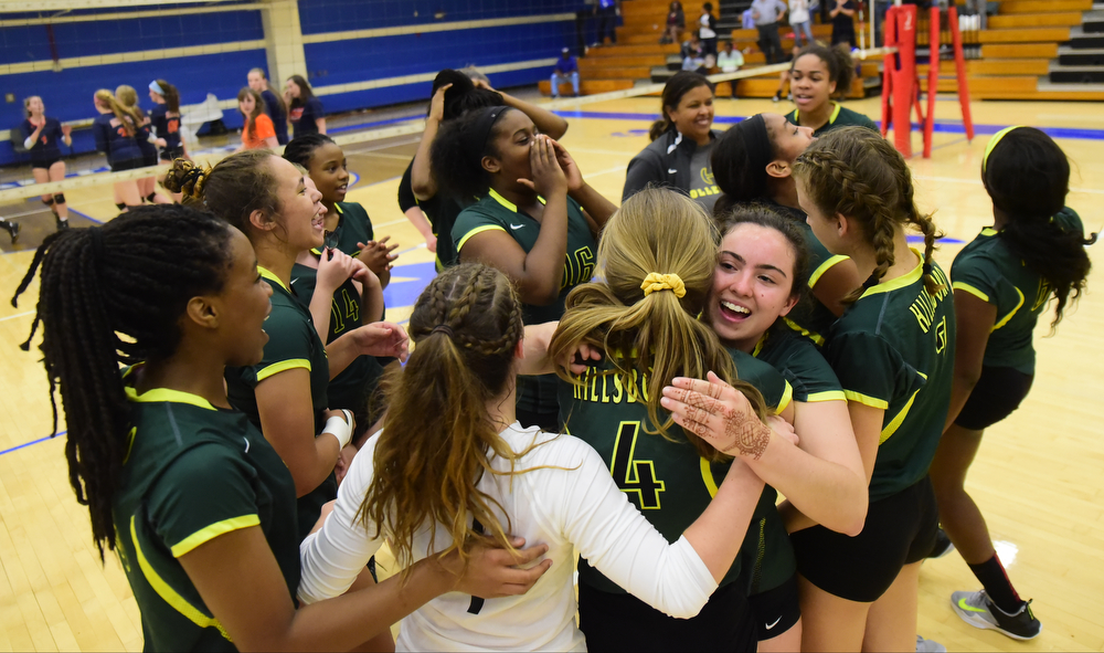 Lady Burros Volleyball beat Dickson Co. in 5 sets to win 3rd straight District 11 Championship