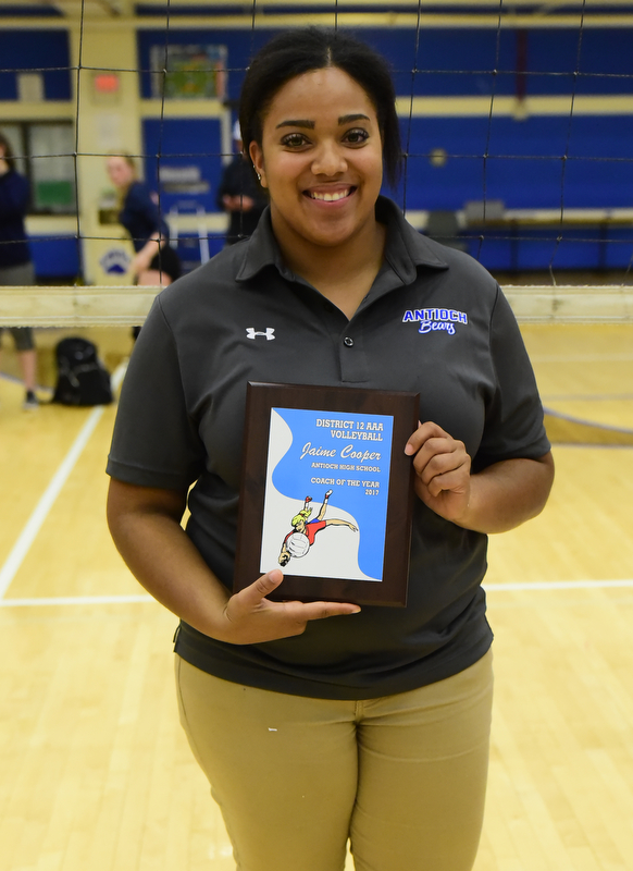 Lady Burros Volleyball beat Dickson Co. in 5 sets to win 3rd straight District 11 Championship