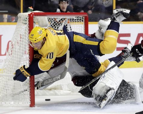 Nashville Predators ice Avalanche 4-1