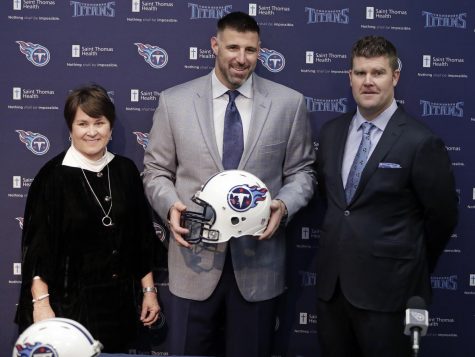 Titans introduce Mike Vrabel as their latest head coach