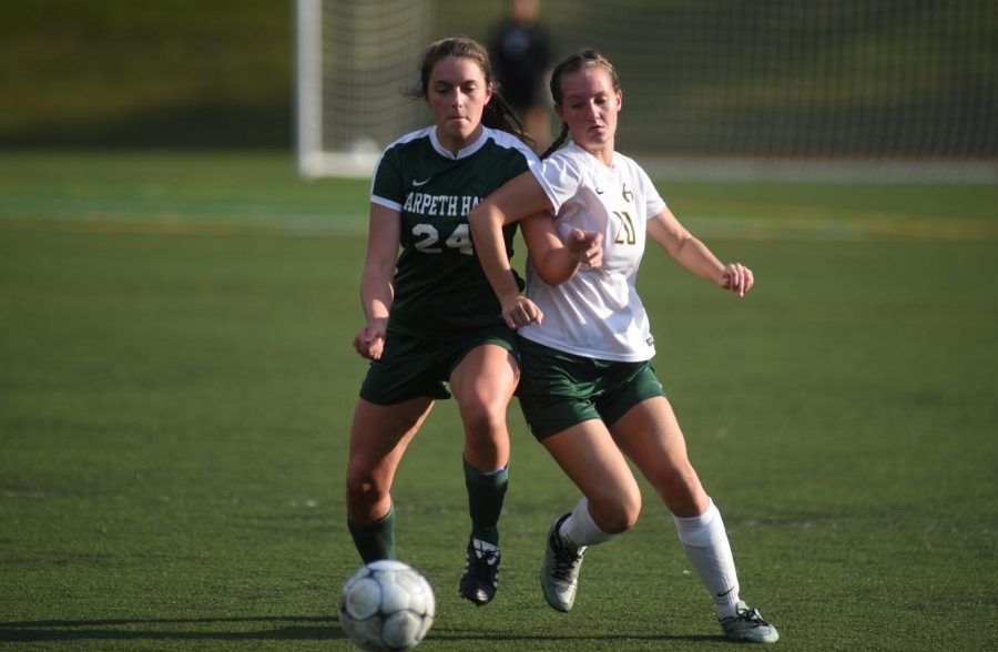 The Lady JV Burros Soccer team ties Harpeth Hall (1-1) in an exciting game