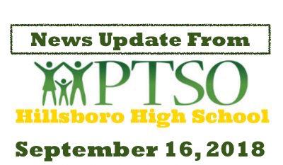 Hillsboro Info: PTSO Invest! Newsletter! Homecoming and more