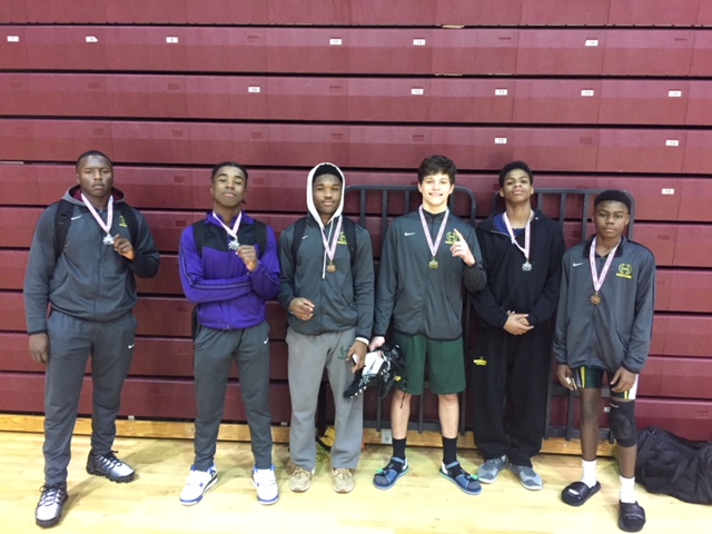 Six Hillsboro IB World School wrestlers medal at the Coyote Classic in Clarksville