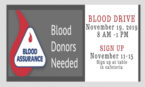 SAVE 3 LIVES! GIVE BLOOD! -Blood Drive Coming to Hillsboro High
