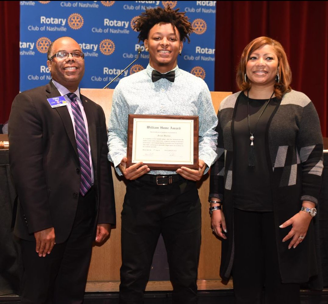 MLK/Pearl Cohn's David Wesley Schilling is the 76th winner of the Hume Award.