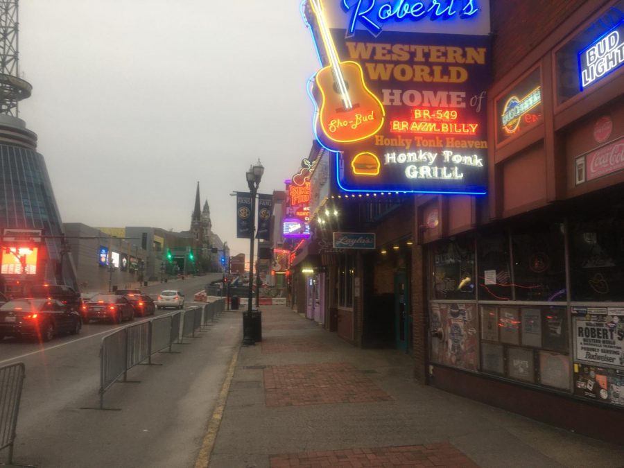 Empty Broadway Covid