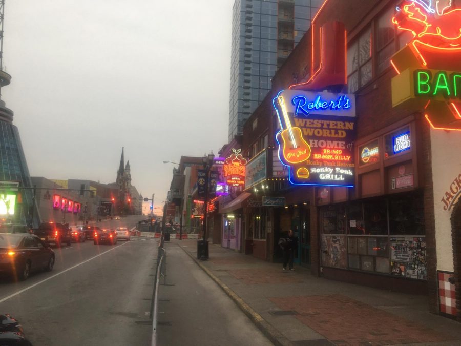 Empty Broadway Covid