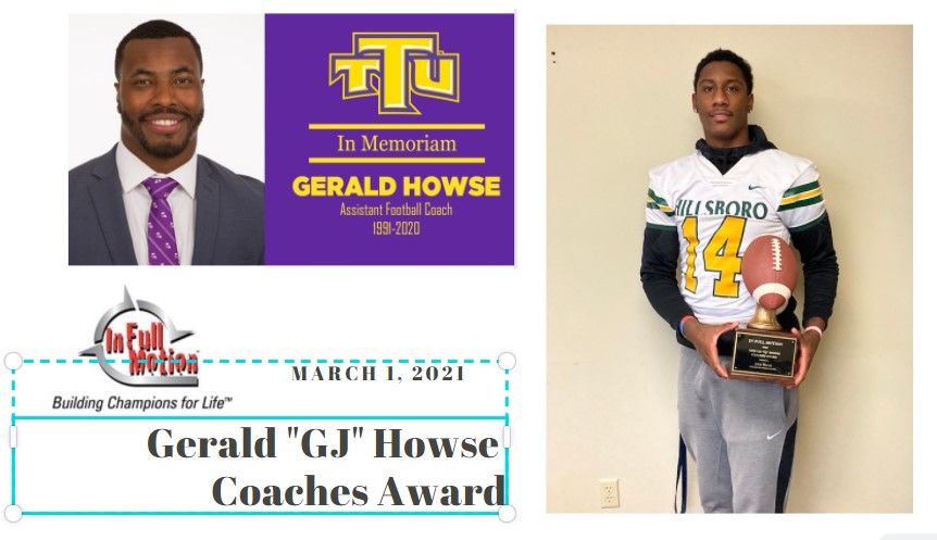 In Full Motion Announces Inaugural Gerald GJ Howse Award