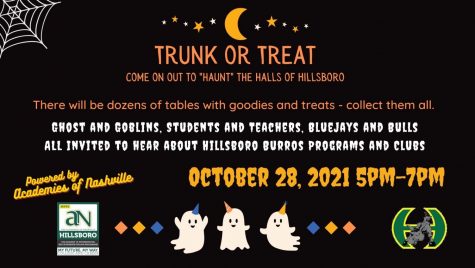 Trunk or Treat - your chance to haunt the halls of Hillsboro