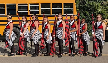 Hillsboro Marching Band competes in its first competition since 2019