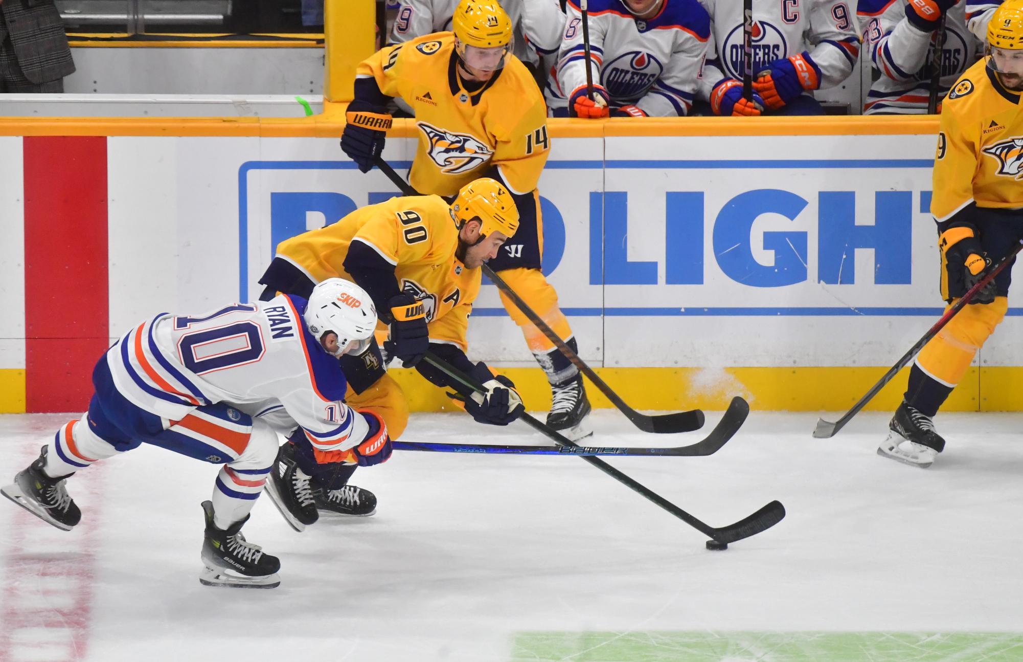 Kulak scores twice and McDavid gets first goal of season as Oilers beat Predators 4-2