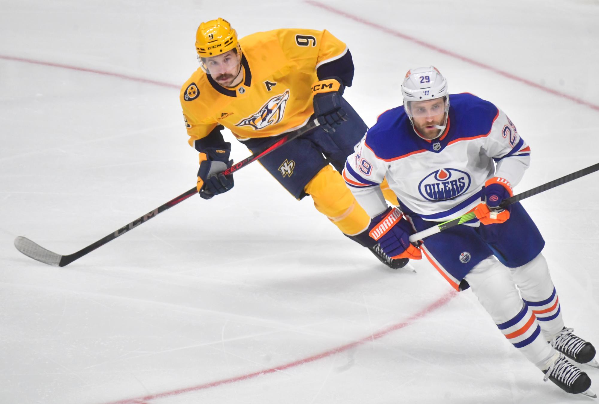 Kulak scores twice and McDavid gets first goal of season as Oilers beat Predators 4-2