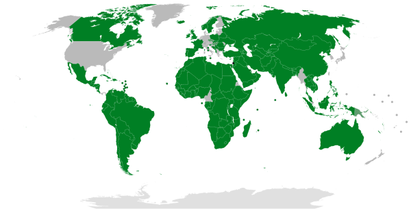 Countries that currently have recognized Palestine as a state.
