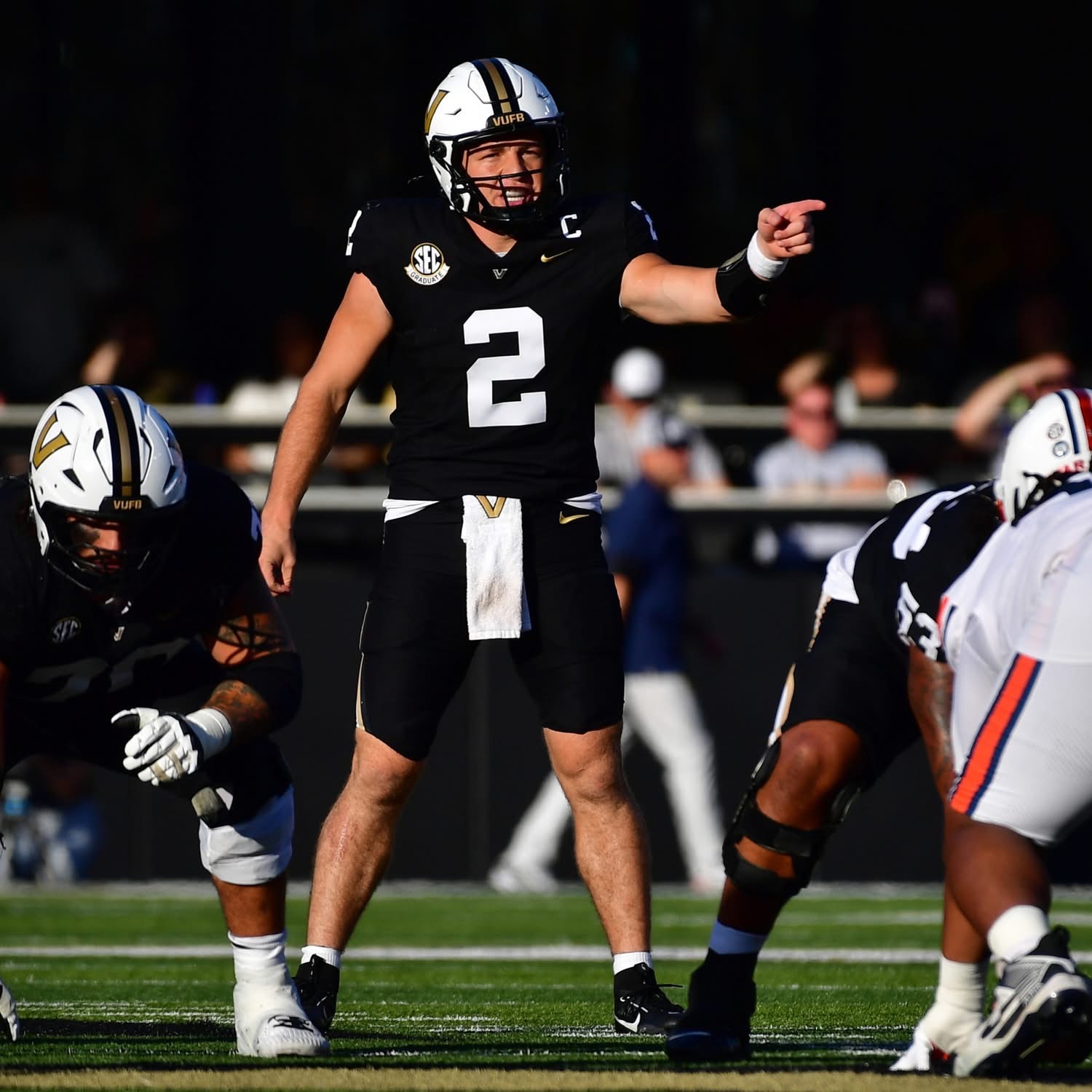 Vanderbilt beats Auburn in Overtime,45–38