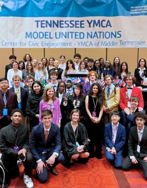 The Hillsboro High School Delegation At the 2025 MUN A Conference