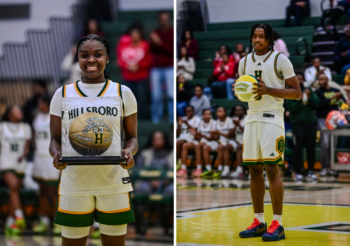 Eboni Donaldson and Jaiden Pugh standout Class of 2026 talents at Hillsboro High School 1,000 points