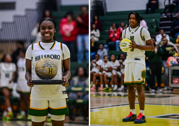 Eboni Donaldson and Jaiden Pugh standout Class of 2026 talents at Hillsboro High School 1,000 points