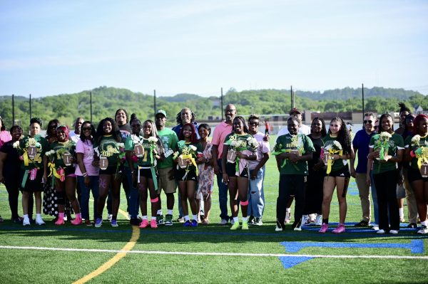 Hillsboro Girls FFB seniors with their guests for Senior night, 4/15/26. Photo by Jamal Southall