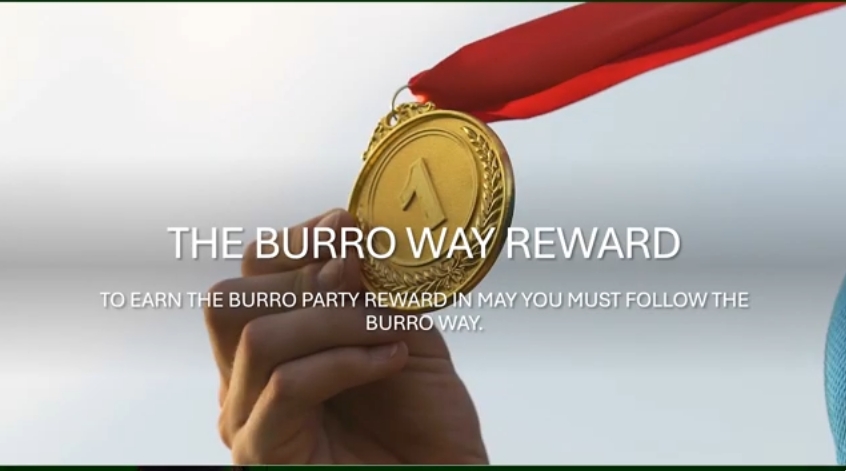 The Burro Express on a Friday!