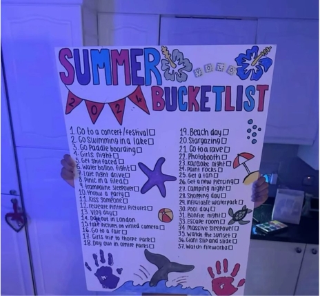 SUMMER BUCKET LIST IDEAS!!